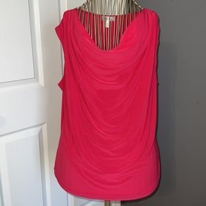 Dressbarn Sleeveless Pink Blouse